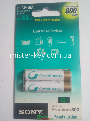 R03 800 SONY  mA