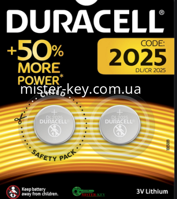 CR 2025 DURACELL