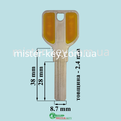 EKFP мет/пластик короткий SMT